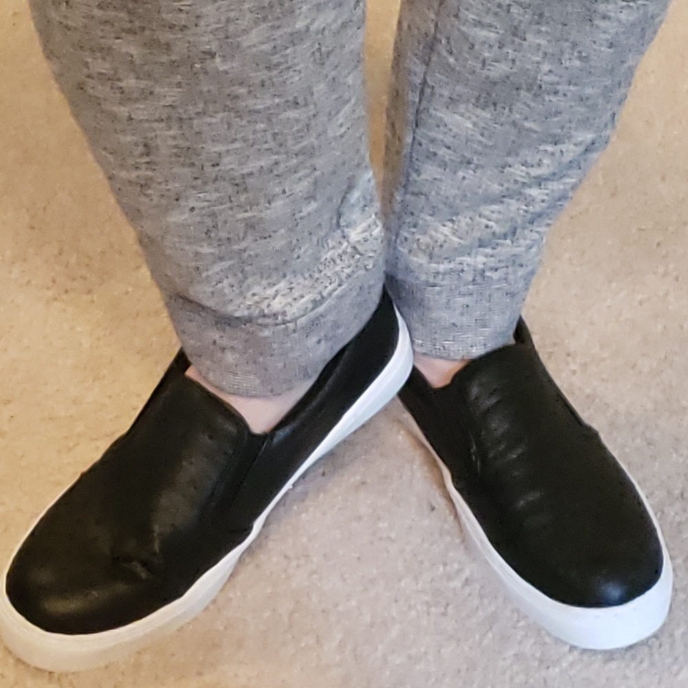 Arizona Jeans Co. Faux Leather Sneakers